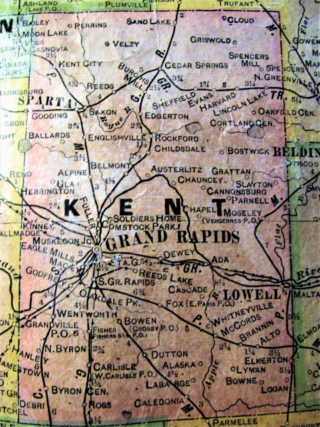 Kent County Map